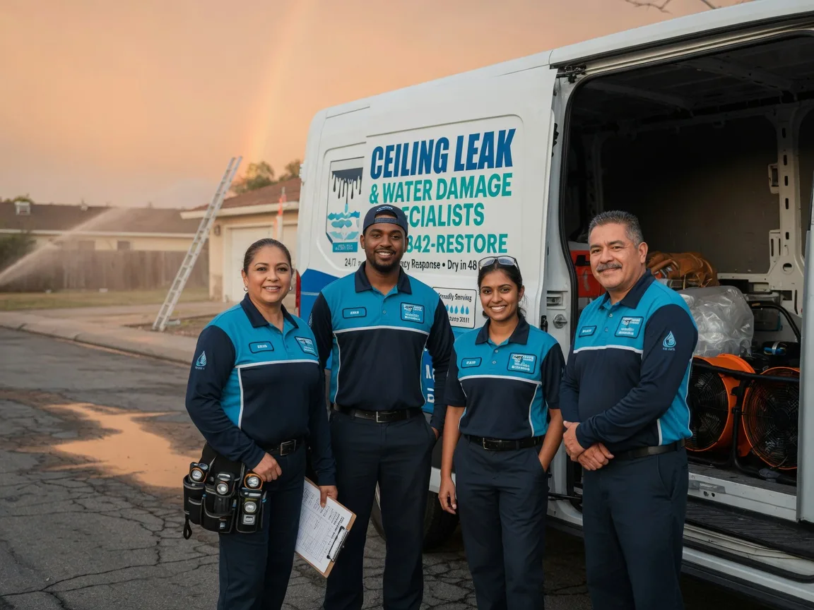Ceiling Leak Cleanup company in Van, WV